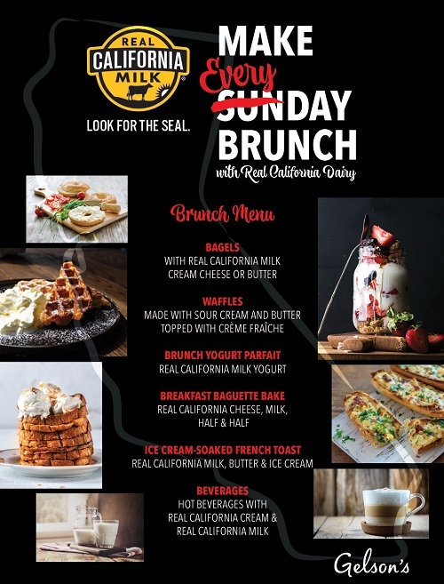 Every Day Brunch with Real California Dairy