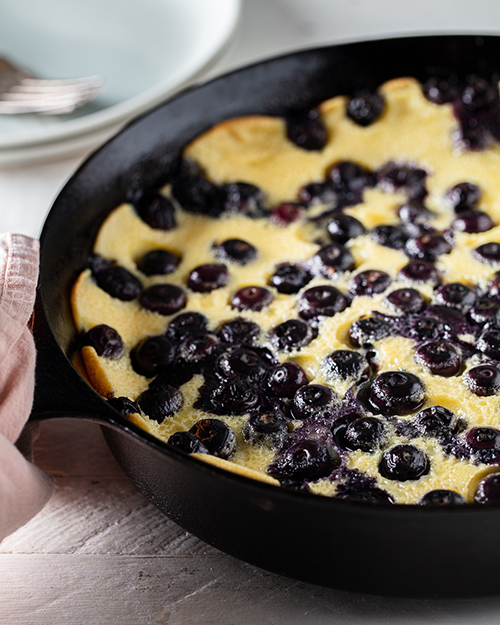 Blueberry Clafoutis