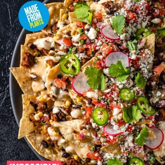 Impossible Nachos Recipe (Made with Impossible™ Burger) | Gelson's