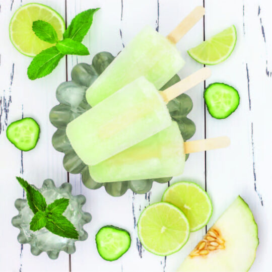 Honeydew Popsicles Gelson's