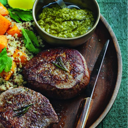 Filet Mignon with Argentine Chimichurri Sauce Gelson's