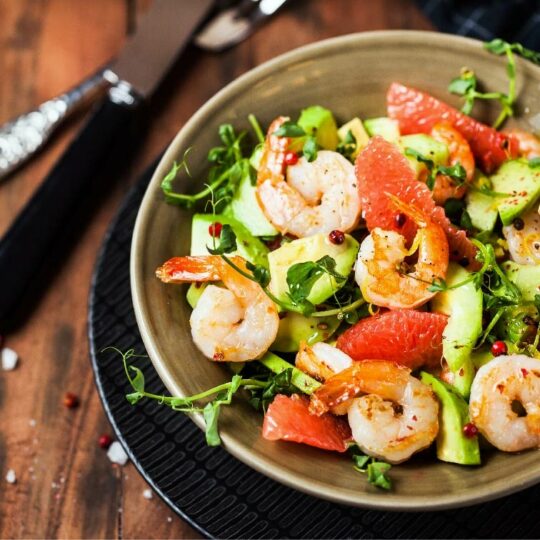 Citrus Salad with Shrimp Gelson's