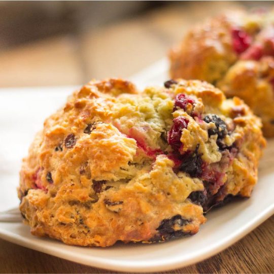 Cherry Cornmeal Scones Gelson's