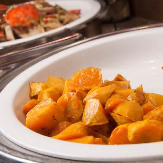 Roasted Honey Sweet Potatoes Gelson's