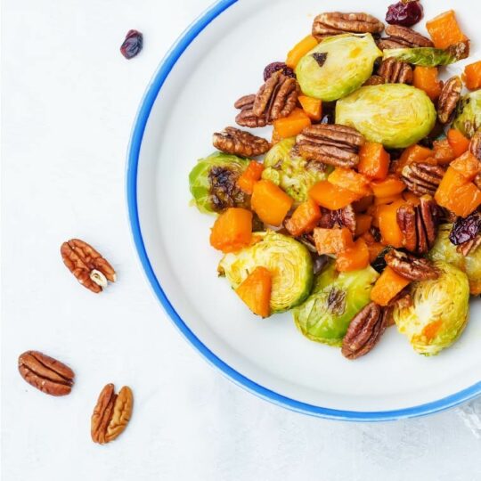 Maple Pecan Roasted Brussels Sprouts Gelson's