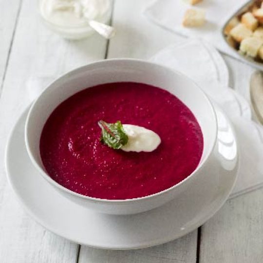 Russian Vegetable and Beet Soup Gelson's