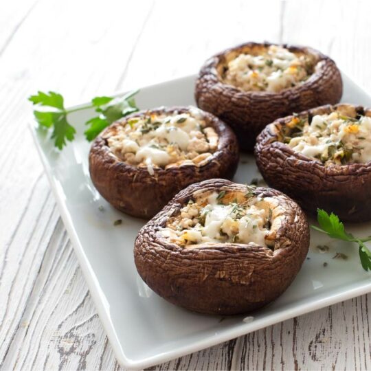 Mediterranean Stuffed Mushrooms Gelson's