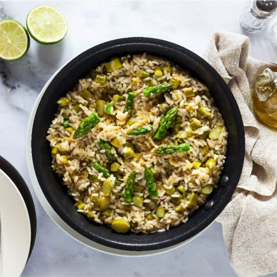 Barley Risotto with Asparagus Gelson's
