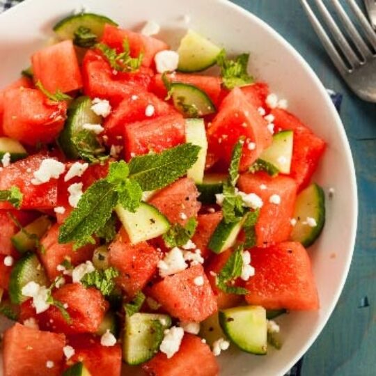 Spanish Watermelon Salad Gelson's
