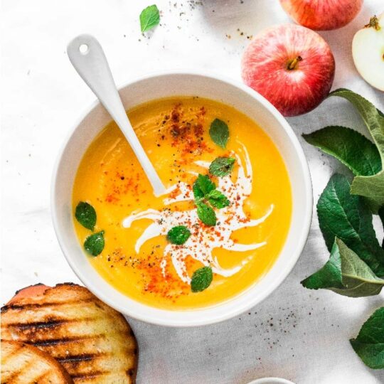 Butternut Squash Apple Soup Gelson's