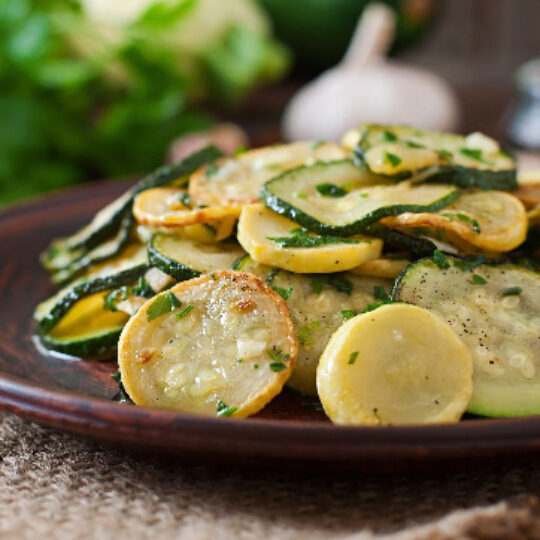 Naked Summer Squash Saute Gelson's