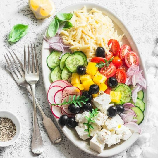 Mediterranean Orzo Salad Gelson's
