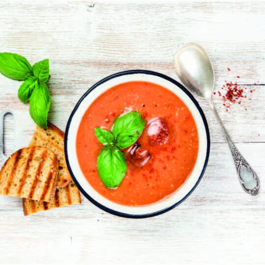 Heirloom Tomato Gazpacho Gelson's