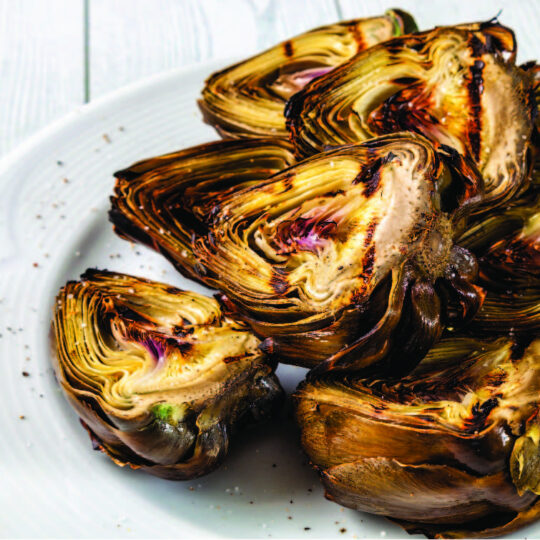 Grilled Artichokes with Garlic Butter Gelson's