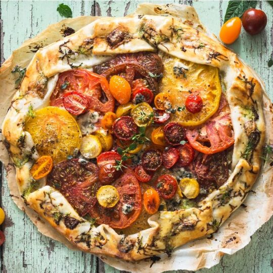 Heirloom Tomato Tart Gelson's