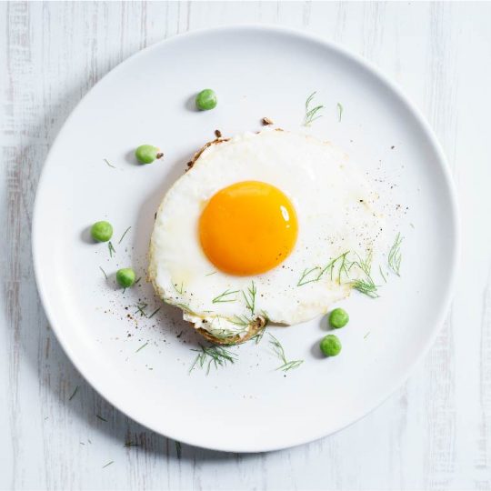 Breakfast Cheese Toast with Fried Egg Gelson's