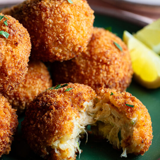 5-Step Crab-Stuffed Arancini Gelson's
