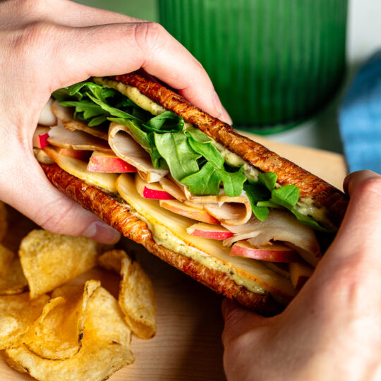 5-Step Smashed Croissant Sandwich Gelson's