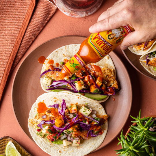 Tilapia Tacos with Apple Salsa Gelson's
