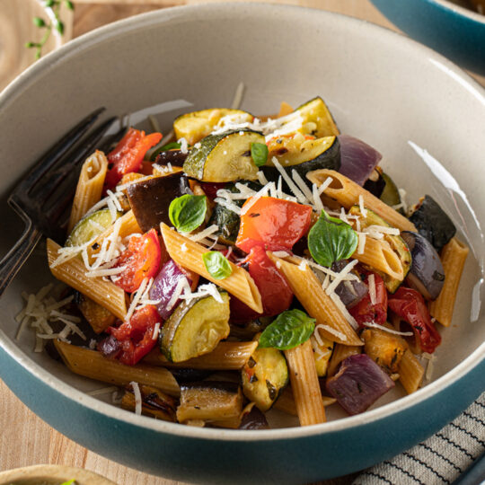 Roasted Ratatouille and Pasta Gelson's