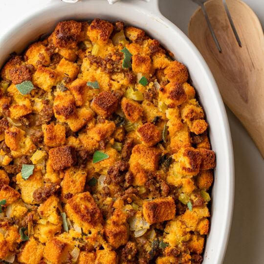 Sausage and Cornbread Stuffing Gelson's