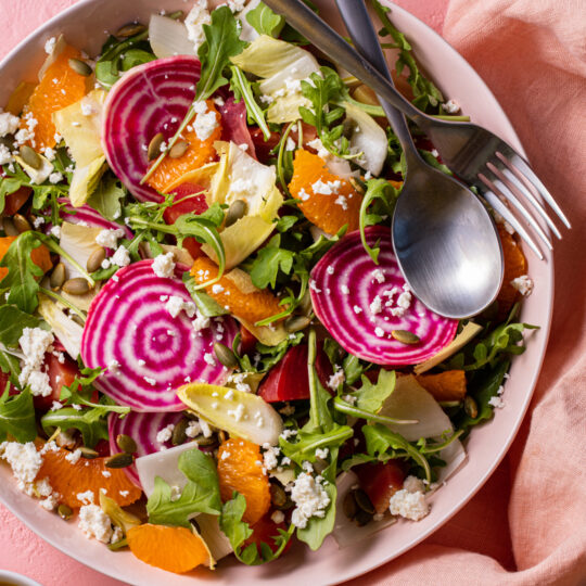 Endive Salad with Tangerines and Roasted Beets Gelson's