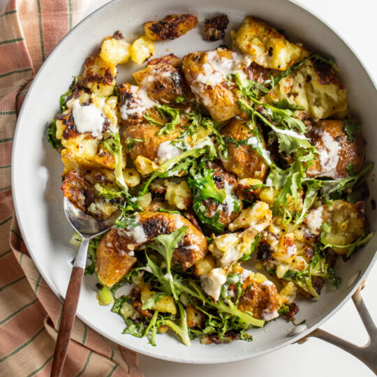 Crispy Smashed Potatoes Gelson's