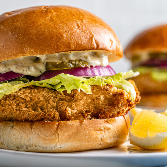 Air Fryer Fish Sandwich Gelson's