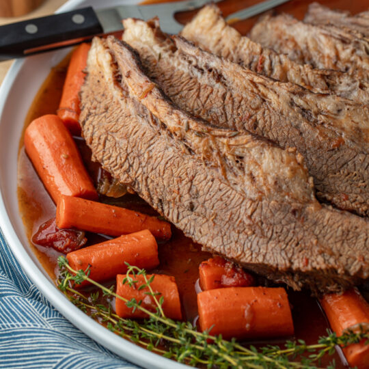 Red Wine-Braised Brisket Gelson's