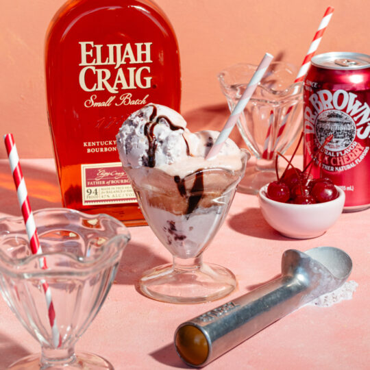 Chocolate Cherry Bourbon Float Gelson's