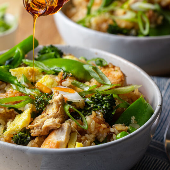 Chicken & Broccolini Fried Rice Gelson's