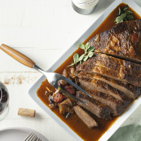 Braised Beef Brisket with Onions Gelson's