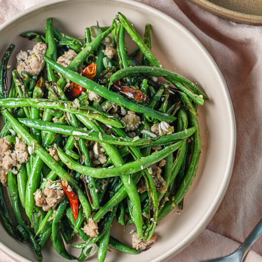 Dry-Fried Green Beans Gelson's