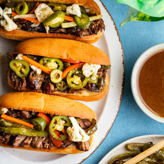 Hot Italian Beef Sandwich Gelson's