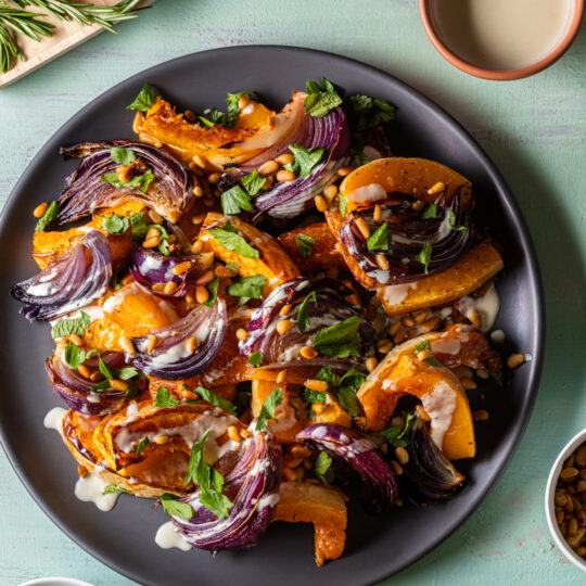 Roasted Squash & Red Onions Gelson's