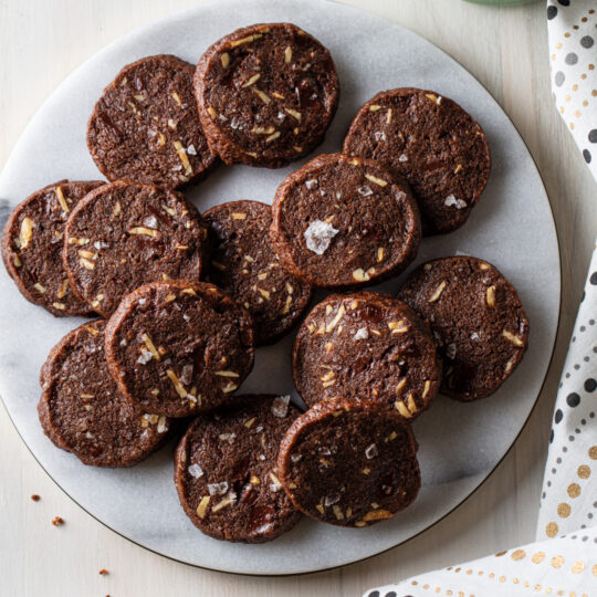 Salted Chocolate Almond Cookies Gelson's
