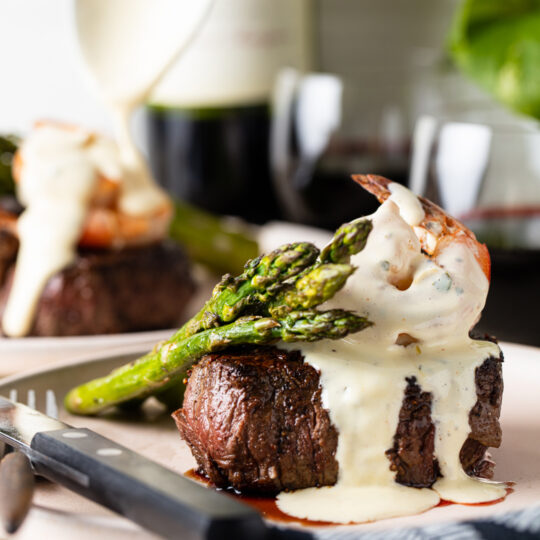 Steak Oscar Gelson's