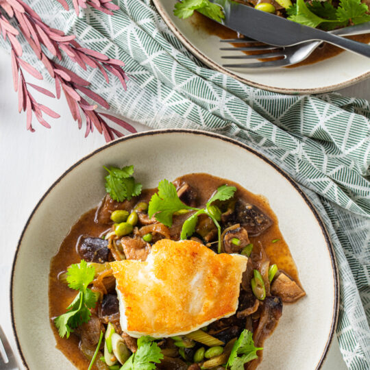 Miso Shiitake Sea Bass Gelson's