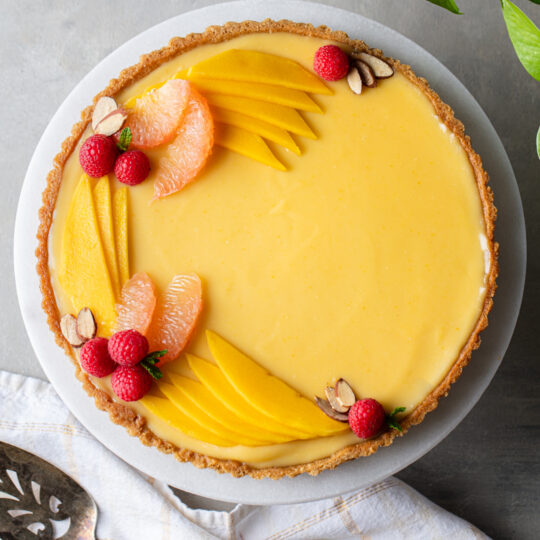 Grapefruit Almond Tart Gelson's