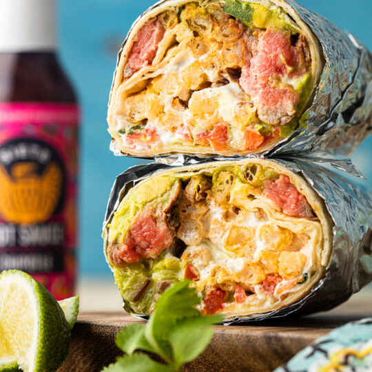 Cali-Style Carne Asada Burrito Gelson's