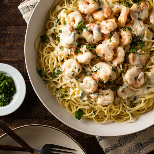 Creamy Garlic Shrimp Gelson's
