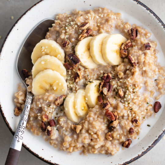 Instant Pot Steel-Cut Oatmeal Gelson's