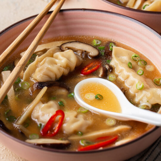 Hot & Sour Dumpling Soup Gelson's