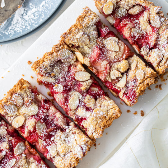Strawberry-Rhubarb Almond Tart (Gluten-Free) Gelson's