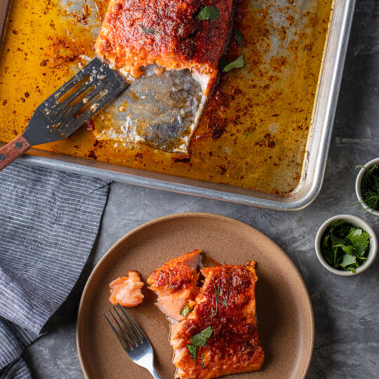 Sweet & Smoky Baked Salmon Gelson's