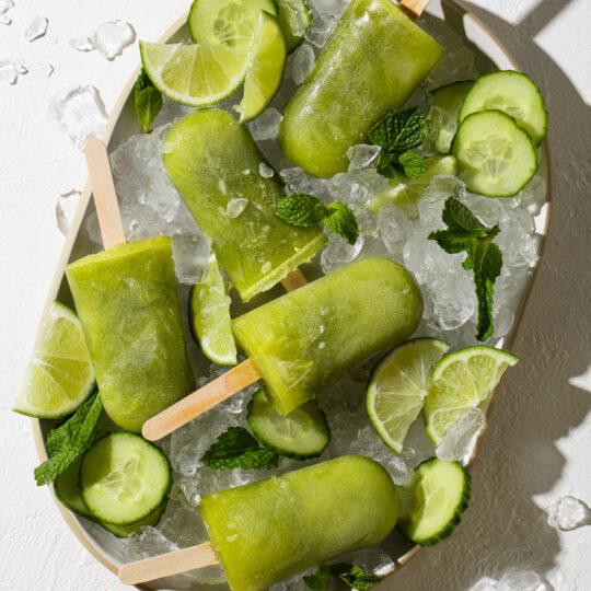 Cucumber Lime Popsicles Gelson's