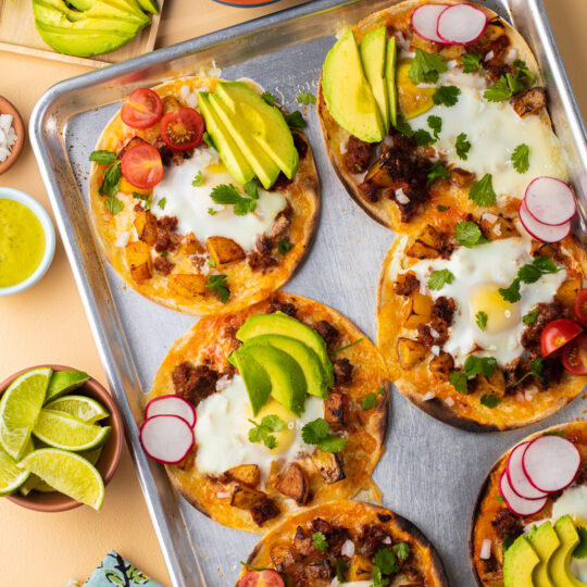 Sheet-Pan Breakfast Tostadas Gelson's
