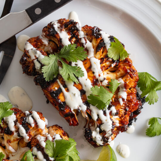 Barbecue Cauliflower Steaks Gelson's