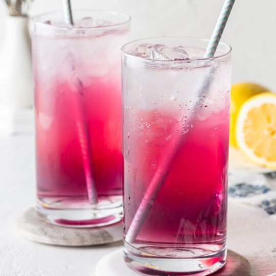 Sparkling Blueberry-Lavender Lemonade Gelson's