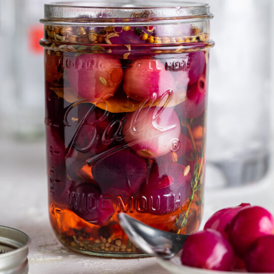 Pickled Pink Pearl Onions Gelson's